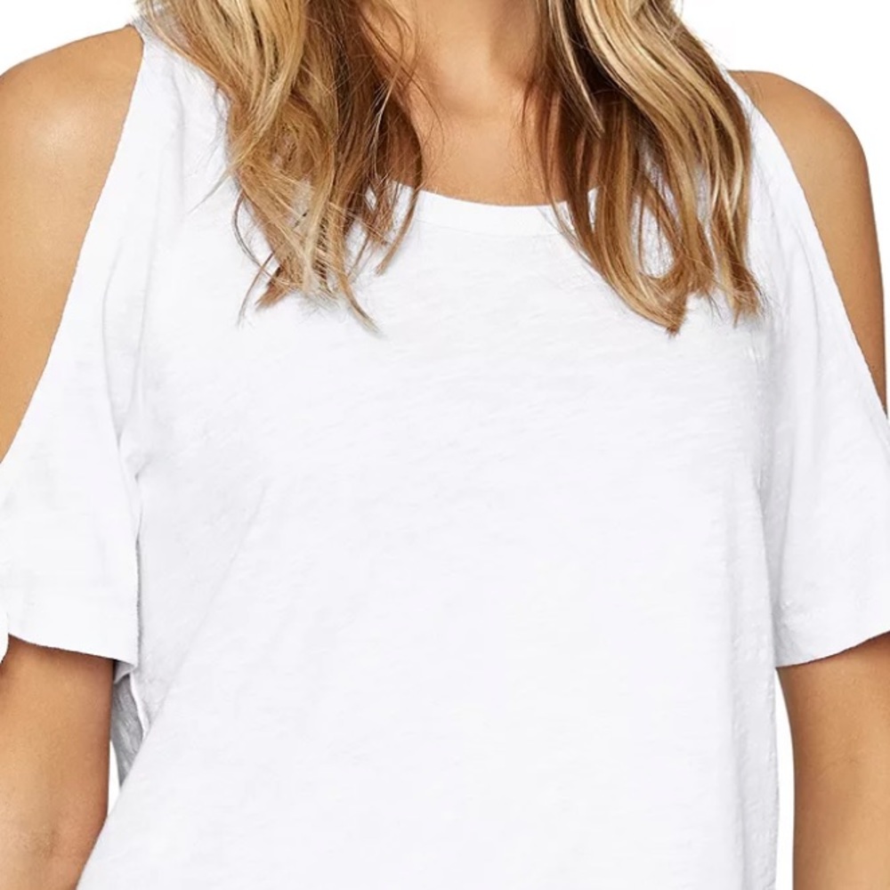 Rachel Pally cut out shoulder top